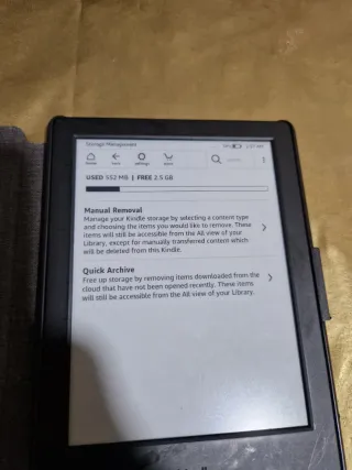 Libro Kindle Amazon Negro