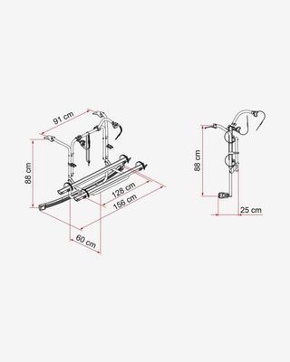 Portabicis Fiamma Carry-Bike Negro