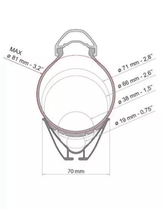 Portabicis Fiamma Carry-Bike Negro