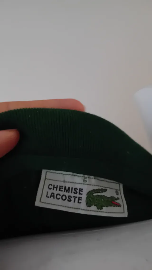 Camiseta Lacoste Rayas Multicolor Talla L