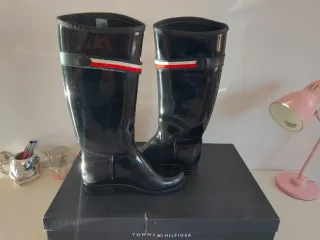 Botas de agua Tommy Hilfiger negras
