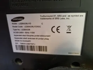 Televisor Samsung 26 Negro