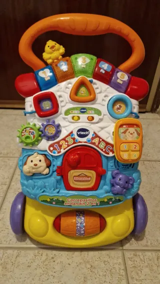 Andador Vtech 2 en 1 y Volante