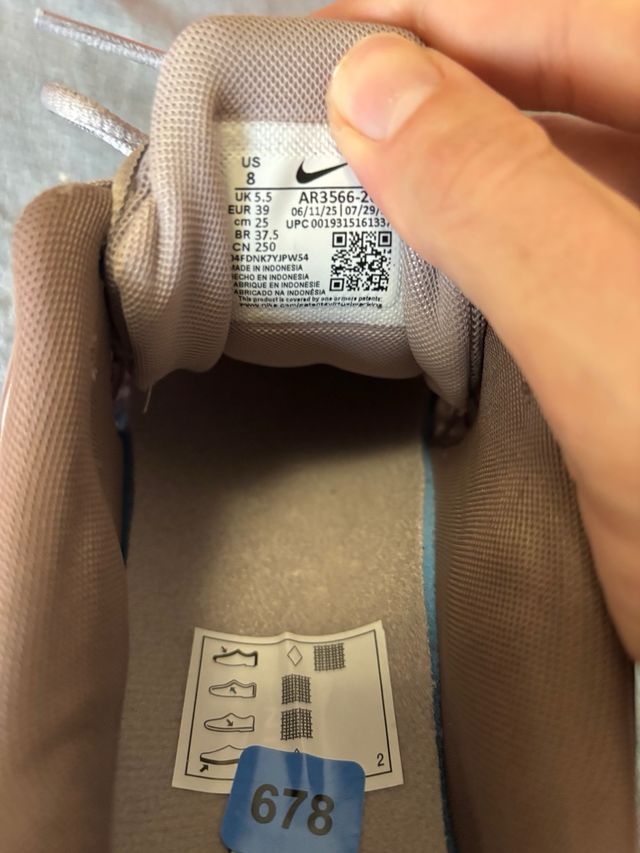 Nike Shox TL Pumice Black Maroon T 39 New