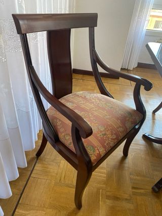 Conjunto mesa y sillas comedor