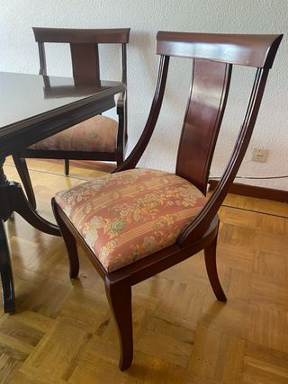 Conjunto mesa y sillas comedor