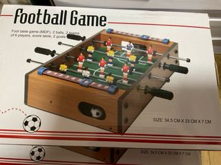 Mini Futbolín de mesa. Nuevo