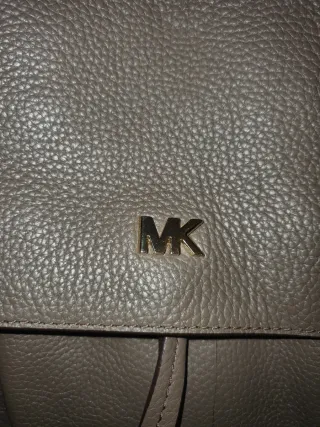 Mochila Michael Kors Gris Piel