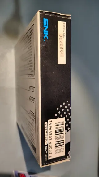 SNK Neo Geo Pocket Platinum Silver NEOP12010 NUEVA