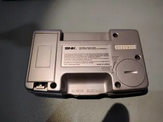 SNK Neo Geo Pocket Platinum Silver NEOP12010 NUEVA