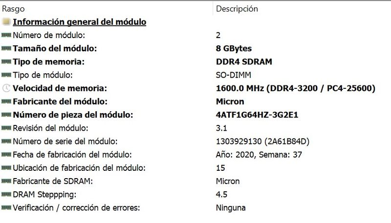 2x8GB DDR4 3200MHz Micron afbeelding 3