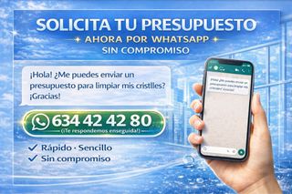 Limpieza de cristales