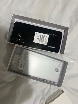 Xiaomi Redmi 12 5G Negro Nuevo Caja Funda Cargador