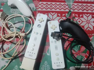 Wii blanca mandos y juegos