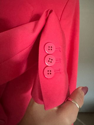 Blazer Zara Rosa/Rosso