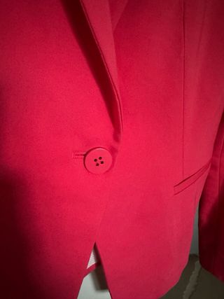 Blazer Zara Rosa/Rosso