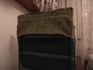 Sillón Amaca Tela y Metal