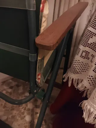 Sillón Amaca Tela y Metal