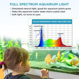 Iluminación LED Acuario 16W | 56-76cm