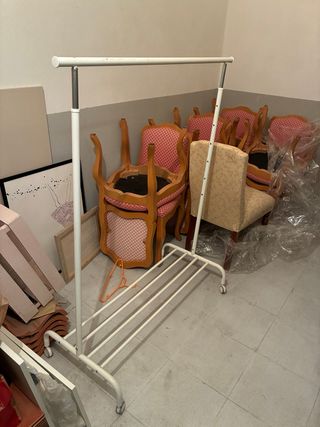 Burro para ropa IKEA RIGA blanco