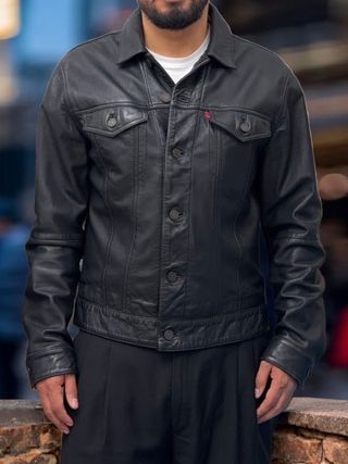 Cazadora Levi's Cuero de Oveja Talla M