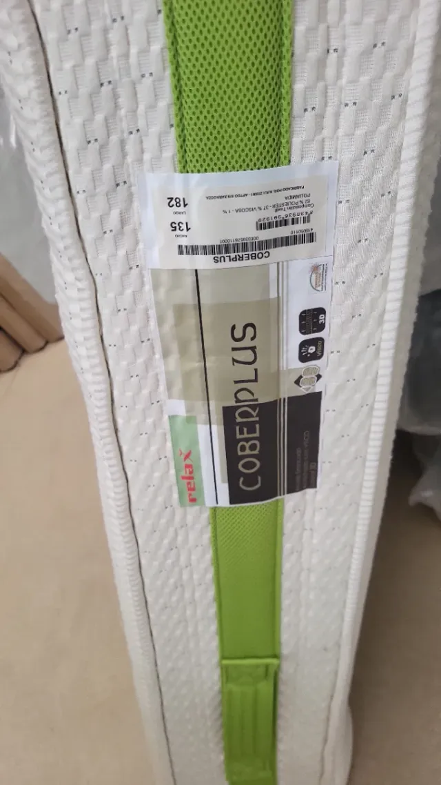 Somier más colchón bisco 135x183