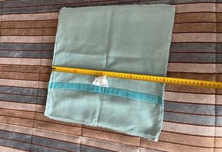 Fronhas decorativas azul-petróleo