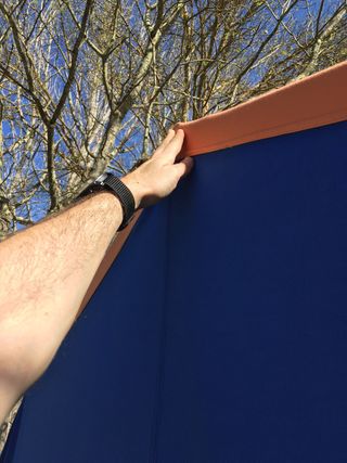 Tienda de campaña grande vintage