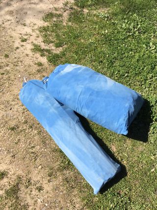 Tienda de campaña grande vintage