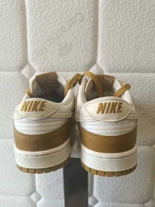 Nike Dunk Low Retro Oro Blanco