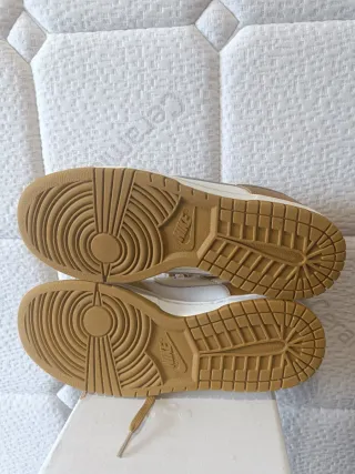 Nike Dunk Low Retro Oro Blanco