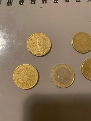 Lote 5 monete euro rare