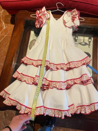 Traje Flamenca Niña 3-4 Años
