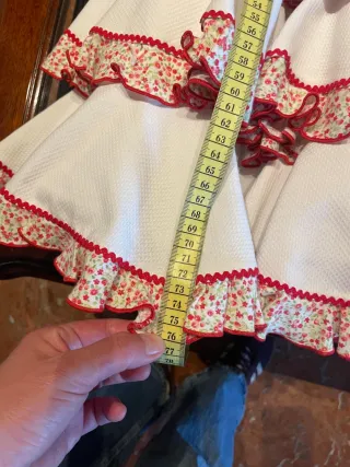 Traje Flamenca Niña 3-4 Años