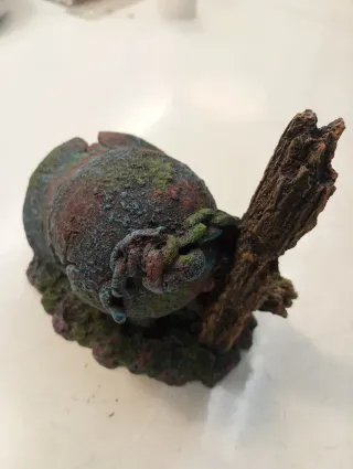 1 DECORACIÓN ACUARIO RESINA CAMPANA