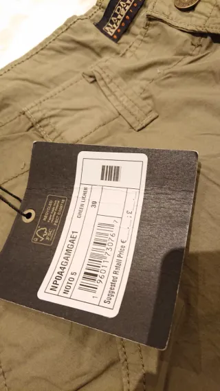 Pantalón corto cargo Napapijri hombre verde