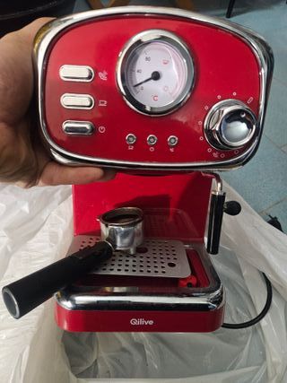 Macchina Caffè Espresso Qilive Vapore
