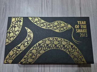 Pack Monedas Plata Año Serpiente 2013