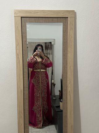 Tekchita Caftán Marroquí Talla Única