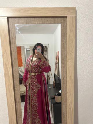 Tekchita Caftán Marroquí Talla Única