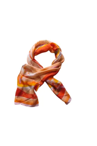 Sciarpa Les Copains fantasia floreale