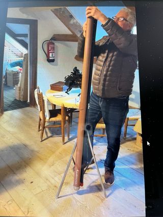 Pantalla Proyector Plegable Antigua