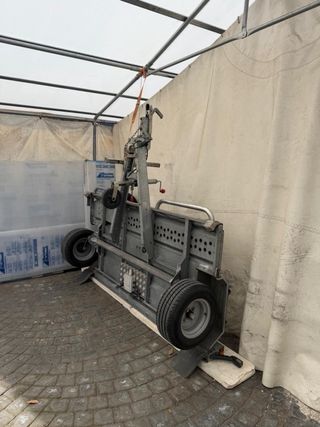 Remolque transversal para moto homologado 500kg.