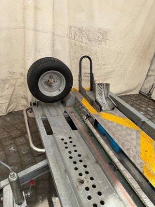 Remolque transversal para moto homologado 500kg.