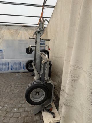 Remolque transversal para moto homologado 500kg.