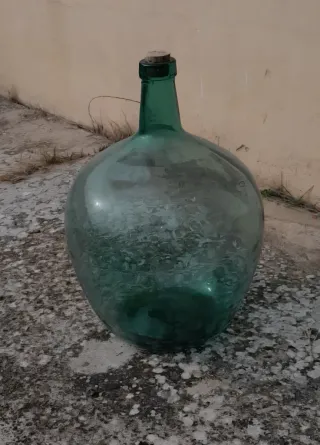 Garrafón de vidrio