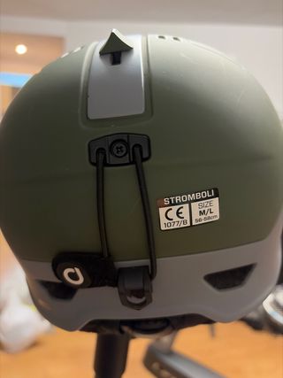 Casco de esquí Briko verde