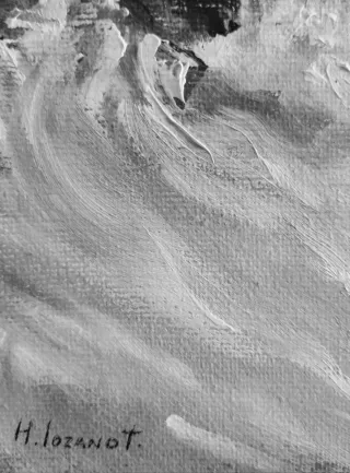 Pintura Artistica al Óleo Original y Única "Cádiz"