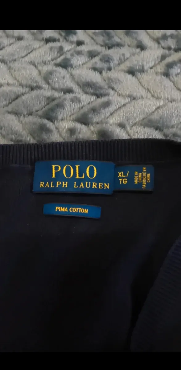 Jersey Polo Ralph Lauren Azul Marino