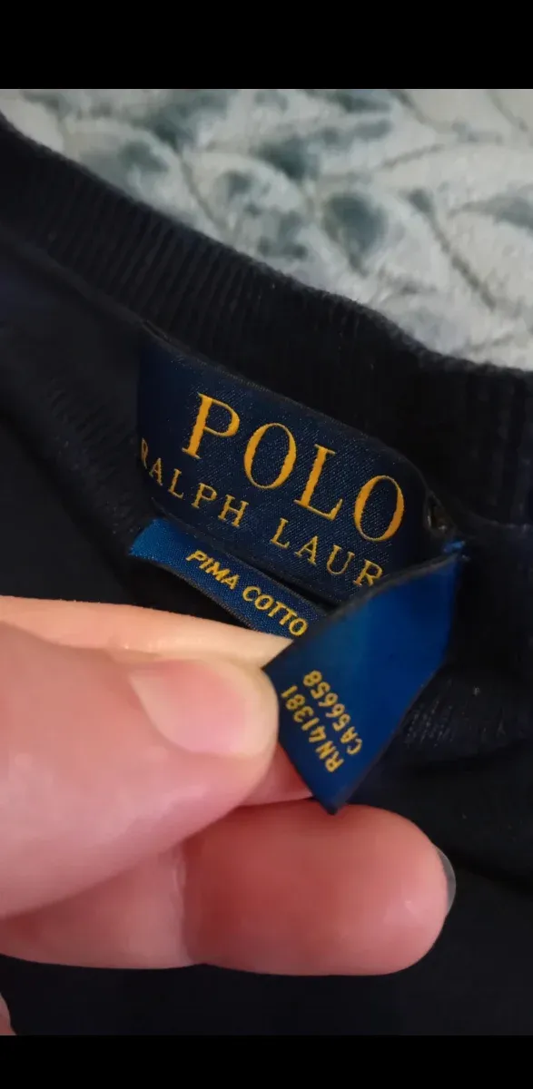 Jersey Polo Ralph Lauren Azul Marino